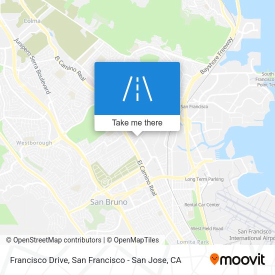 Mapa de Francisco Drive