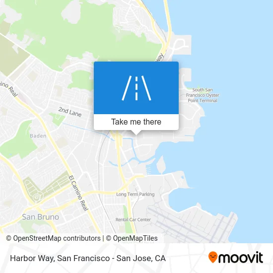 Harbor Way map