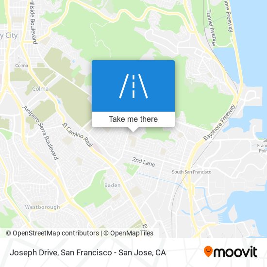 Joseph Drive map