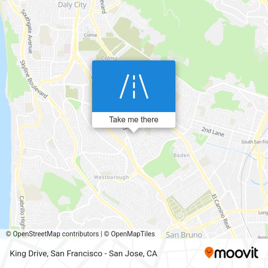 Mapa de King Drive