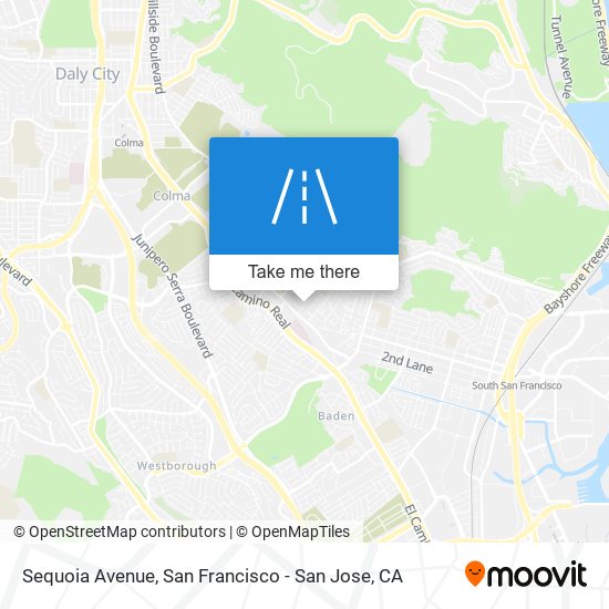 Sequoia Avenue map