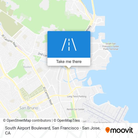 Mapa de South Airport Boulevard