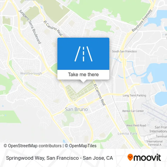 Springwood Way map