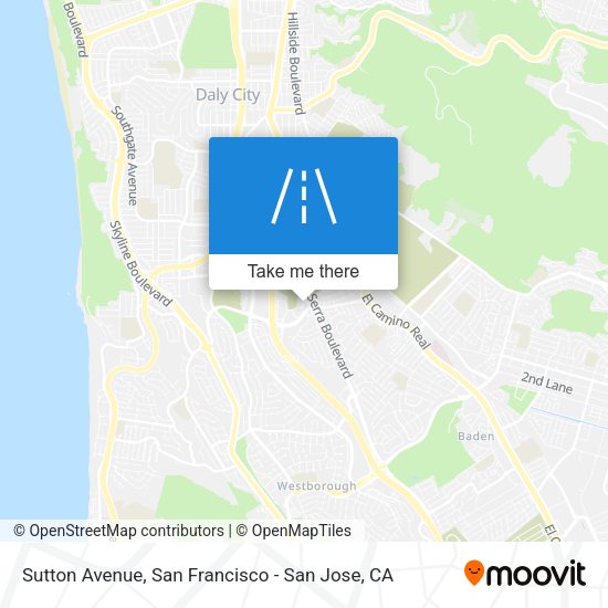Sutton Avenue map