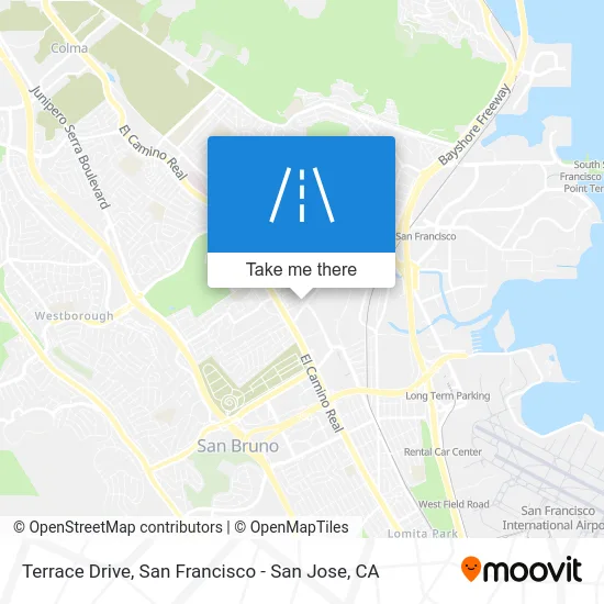 Terrace Drive map