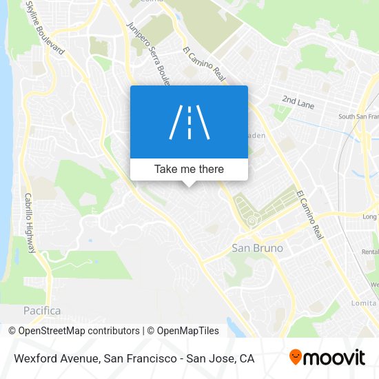 Mapa de Wexford Avenue