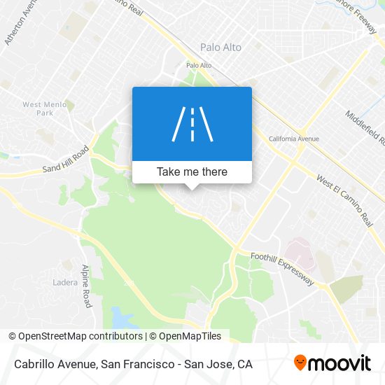 Cabrillo Avenue map