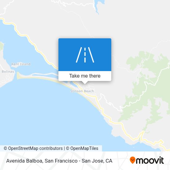 Mapa de Avenida Balboa