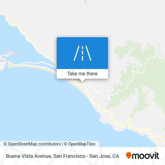 Mapa de Buena Vista Avenue