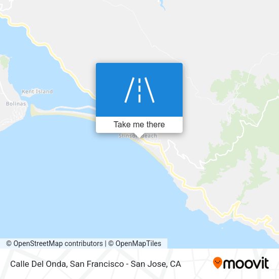 Mapa de Calle Del Onda
