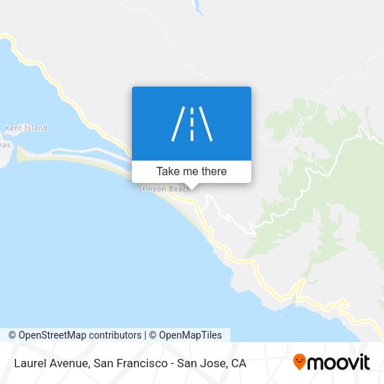 Mapa de Laurel Avenue