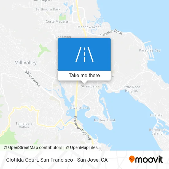 Clotilda Court map