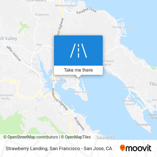 Strawberry Landing map