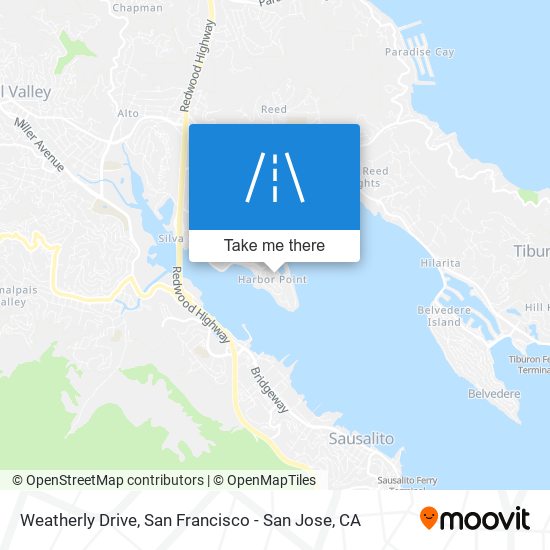 Mapa de Weatherly Drive