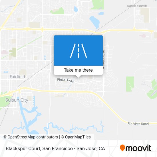 Blackspur Court map