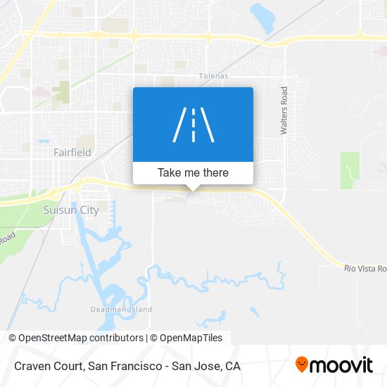 Craven Court map