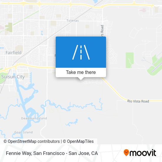 Mapa de Fennie Way