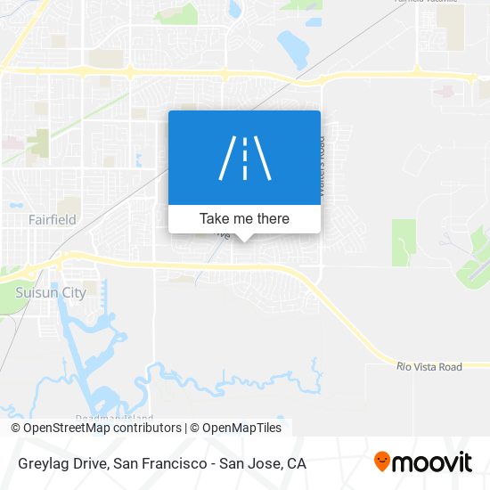 Greylag Drive map