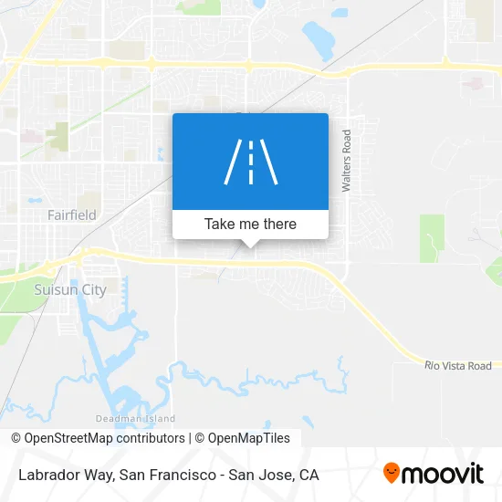 Mapa de Labrador Way