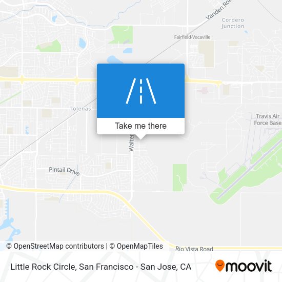 Mapa de Little Rock Circle