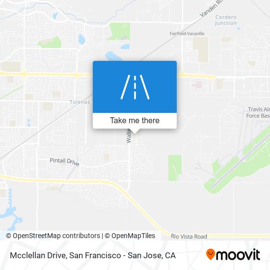 Mcclellan Drive map