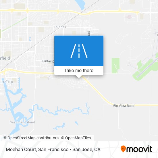 Meehan Court map