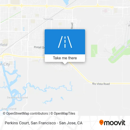 Perkins Court map