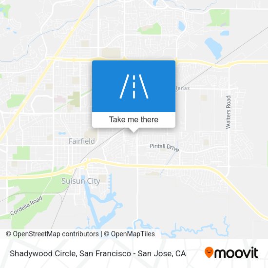 Mapa de Shadywood Circle