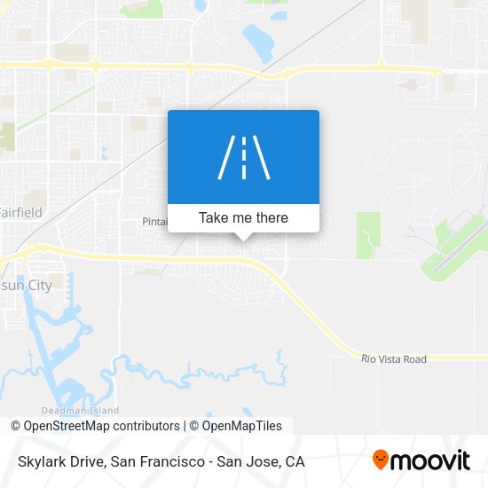 Mapa de Skylark Drive