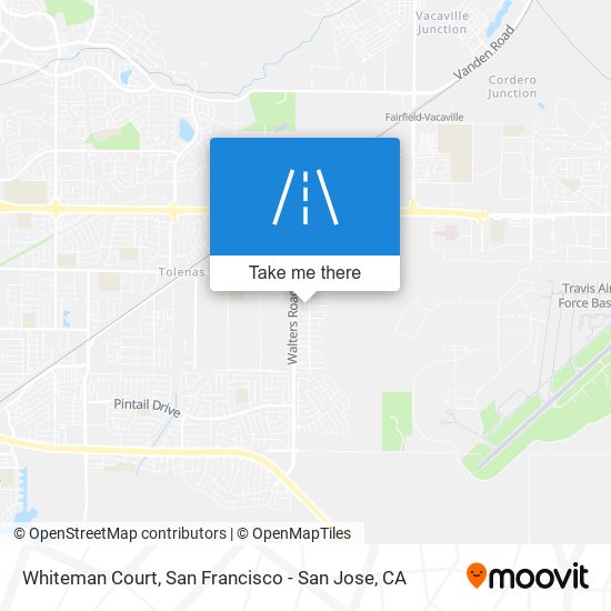 Whiteman Court map