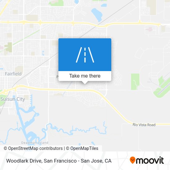 Mapa de Woodlark Drive