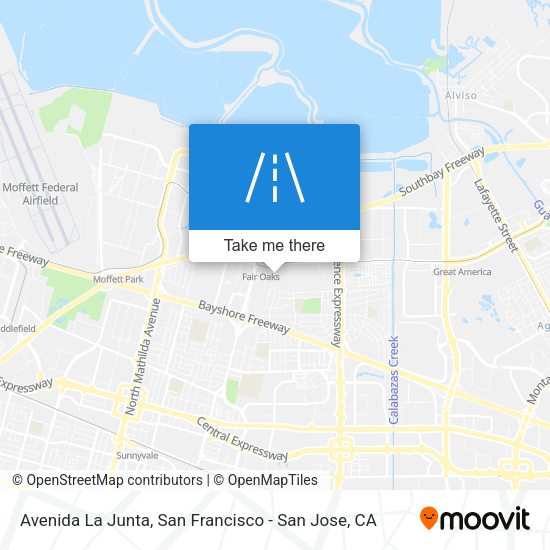 Avenida La Junta map