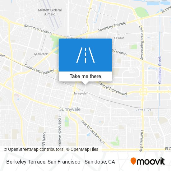 Mapa de Berkeley Terrace