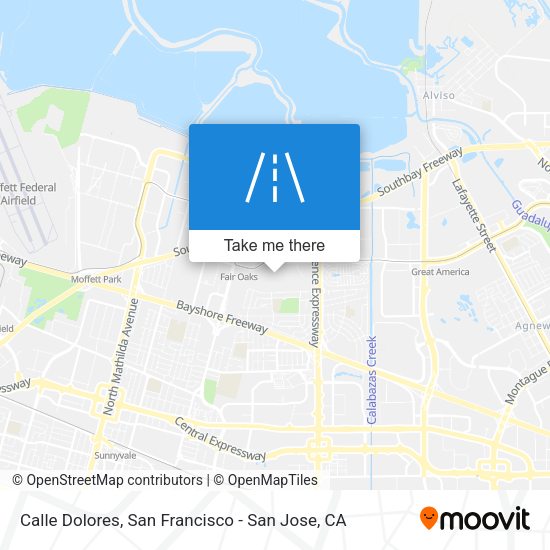 Mapa de Calle Dolores