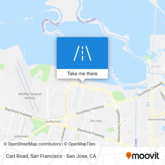 Mapa de Carl Road