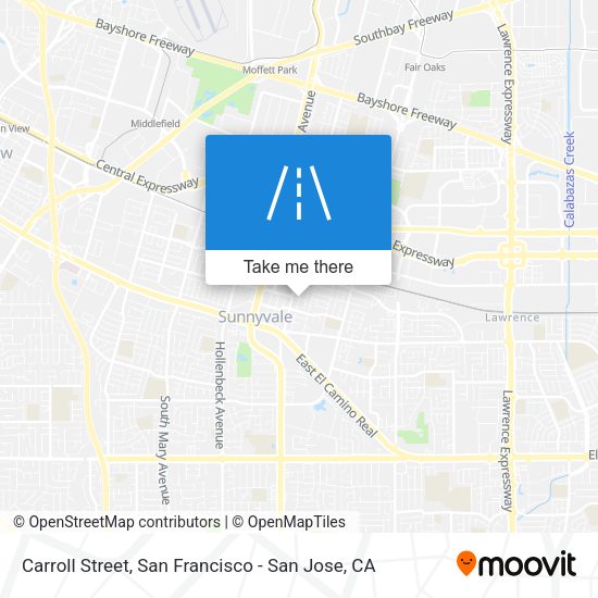 Mapa de Carroll Street