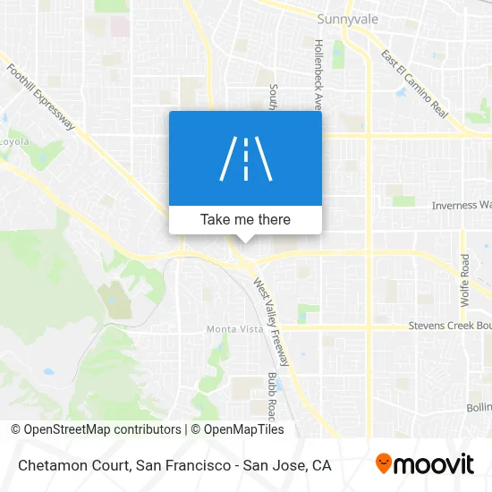 Chetamon Court map