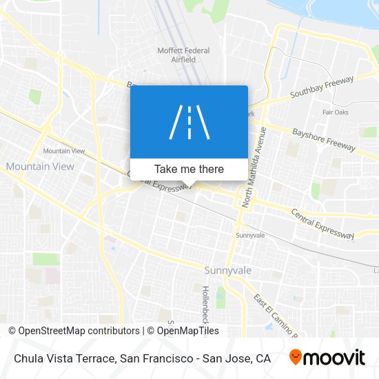 Mapa de Chula Vista Terrace