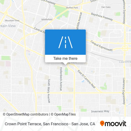 Crown Point Terrace map