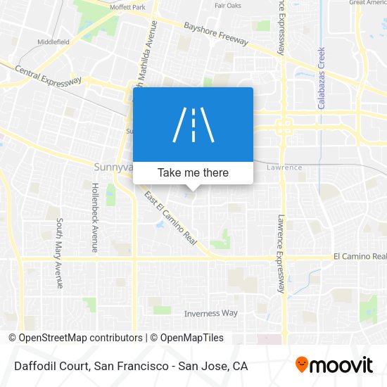 Mapa de Daffodil Court