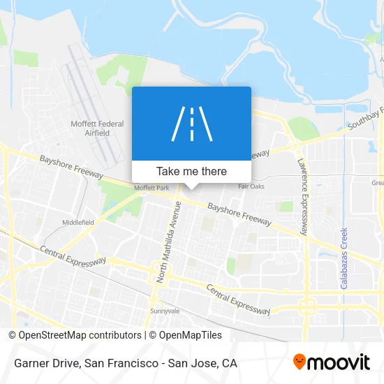 Garner Drive map