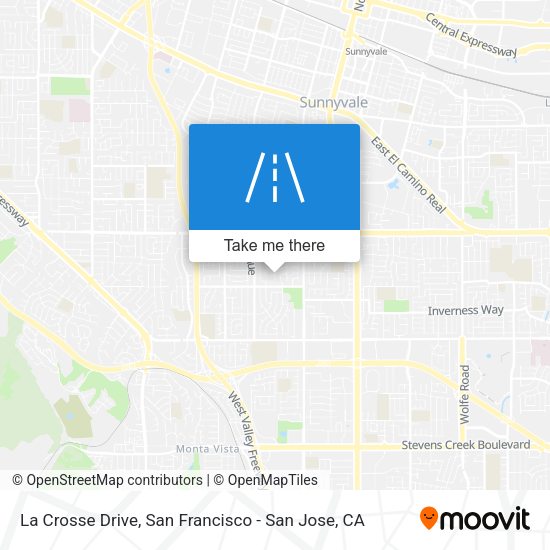 Mapa de La Crosse Drive