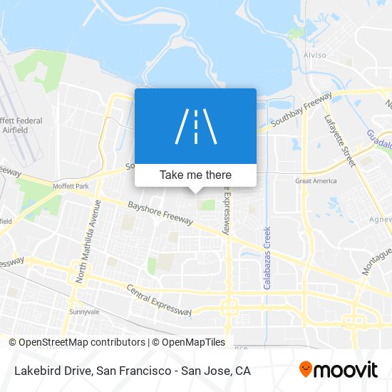 Lakebird Drive map