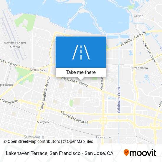 Mapa de Lakehaven Terrace