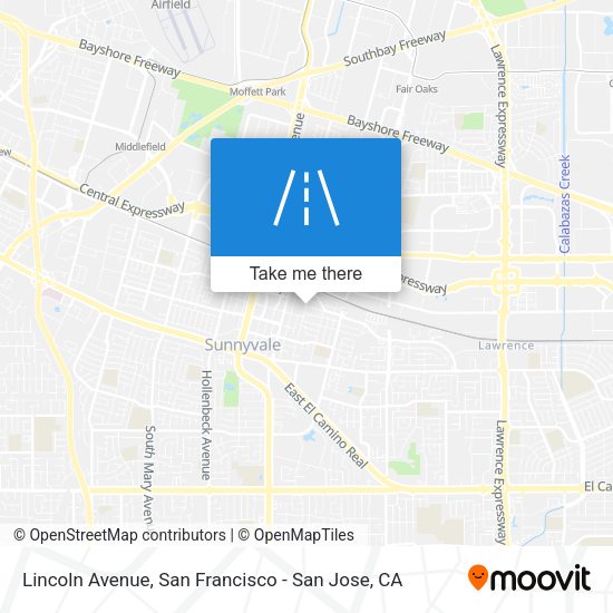 Lincoln Avenue map