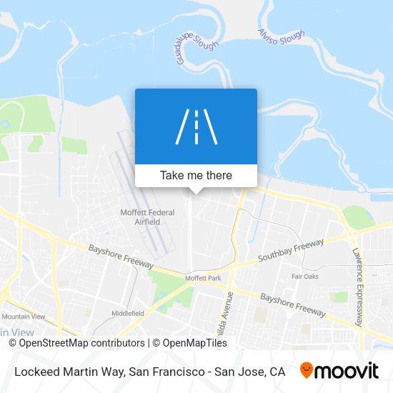 Mapa de Lockeed Martin Way