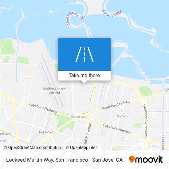 Lockeed Martin Way map