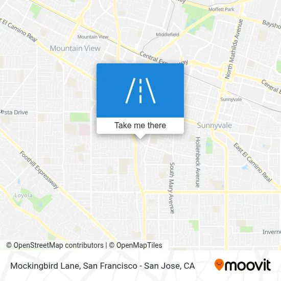 Mockingbird Lane map