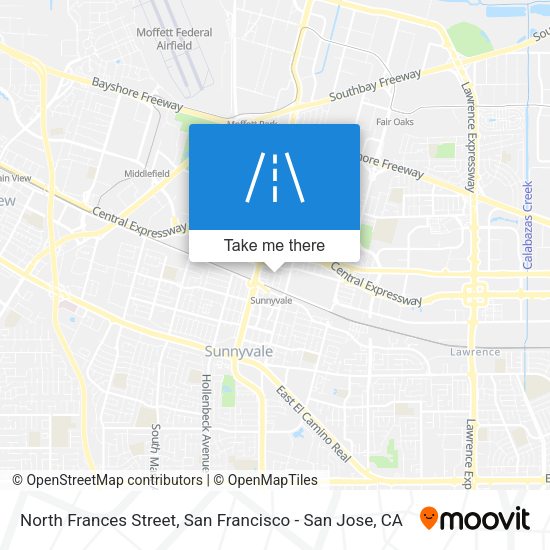 Mapa de North Frances Street