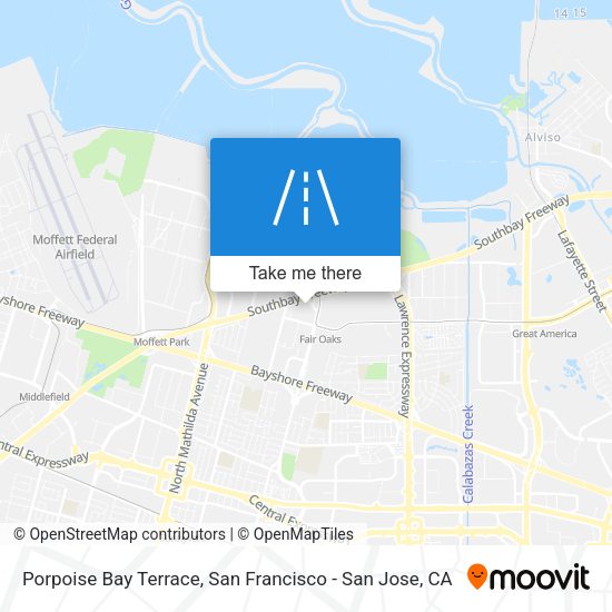 Mapa de Porpoise Bay Terrace